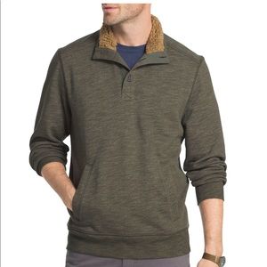 GH Bass button pullover